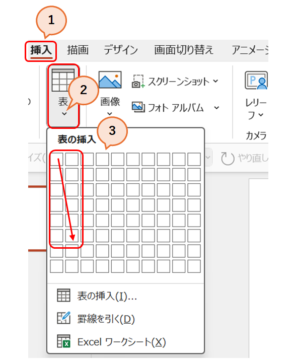 表の活用方法1